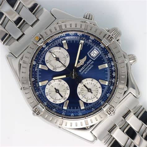 breitling a13352 blue|breitling a13352 specs.